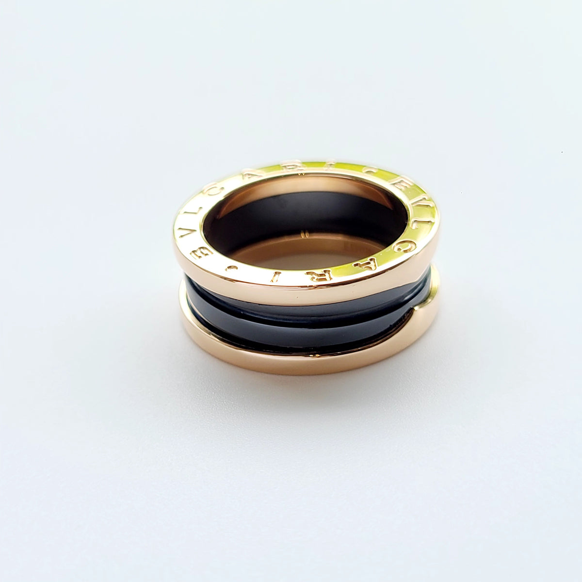 Bvlgari - B.zero1 50 - 18K rose gold and black ceramic - Multicolour - (50)
