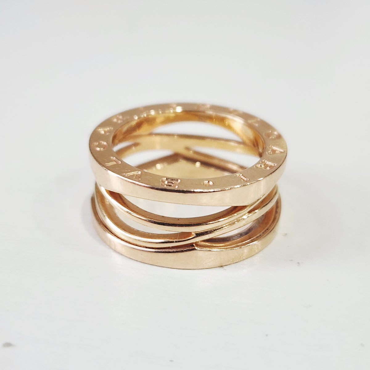 Bvlgari - B.zero1 52 - 18K rose gold - Gold - (52)