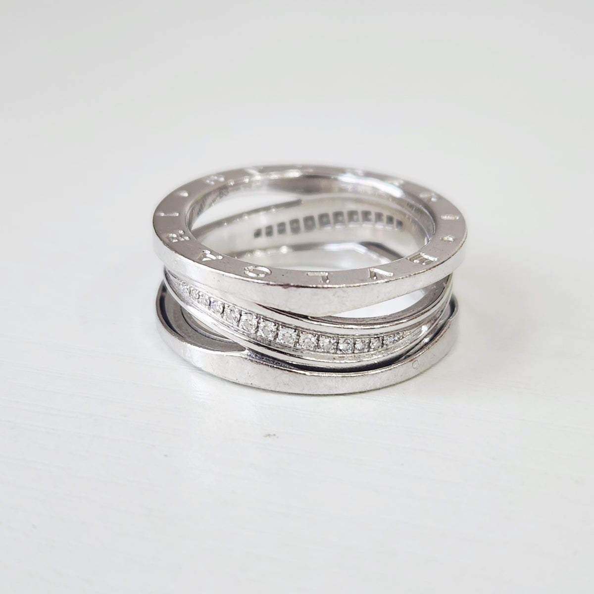 Bvlgari - B.zero1 - White gold - Silver - (63)