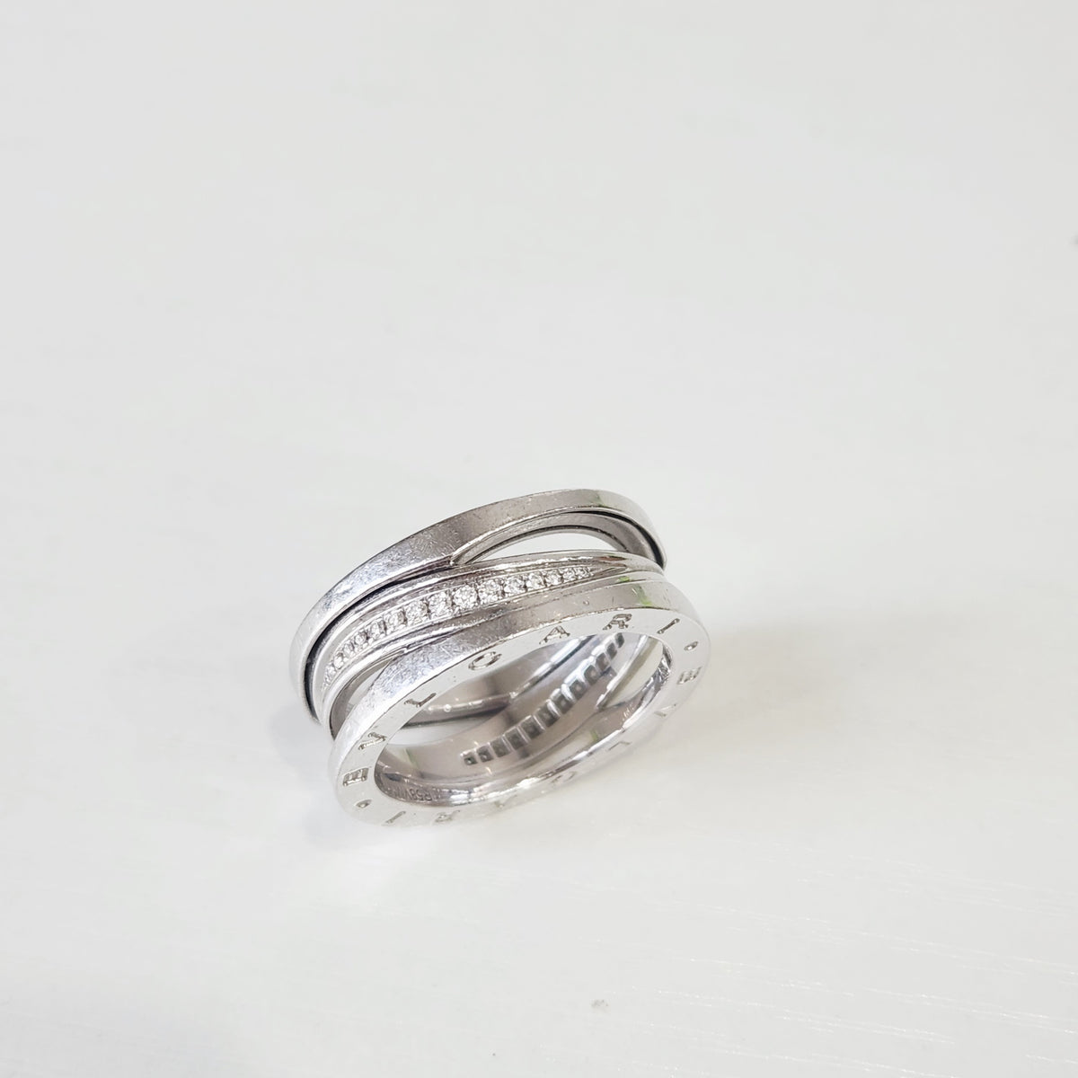 Bvlgari - B.zero1 - White gold - Silver - (63)