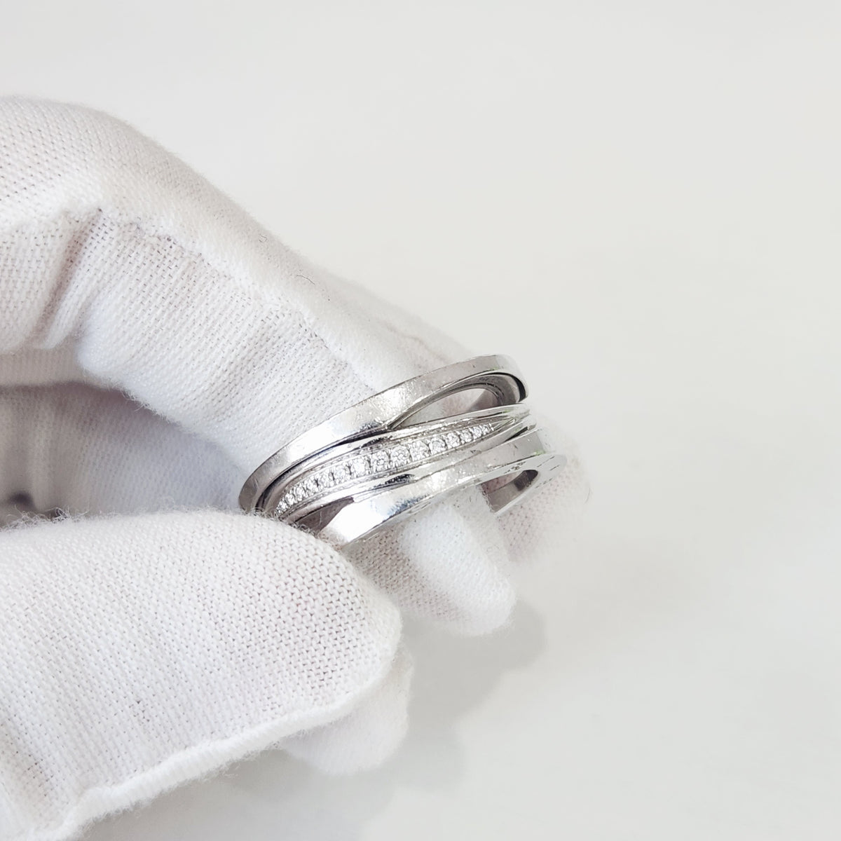 Bvlgari - B.zero1 - White gold - Silver - (63)