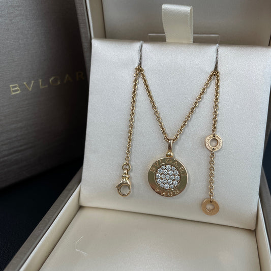 Bvlgari - Bulgari Bulgari - 18k yellow gold with diamonds and black onyx - Gold