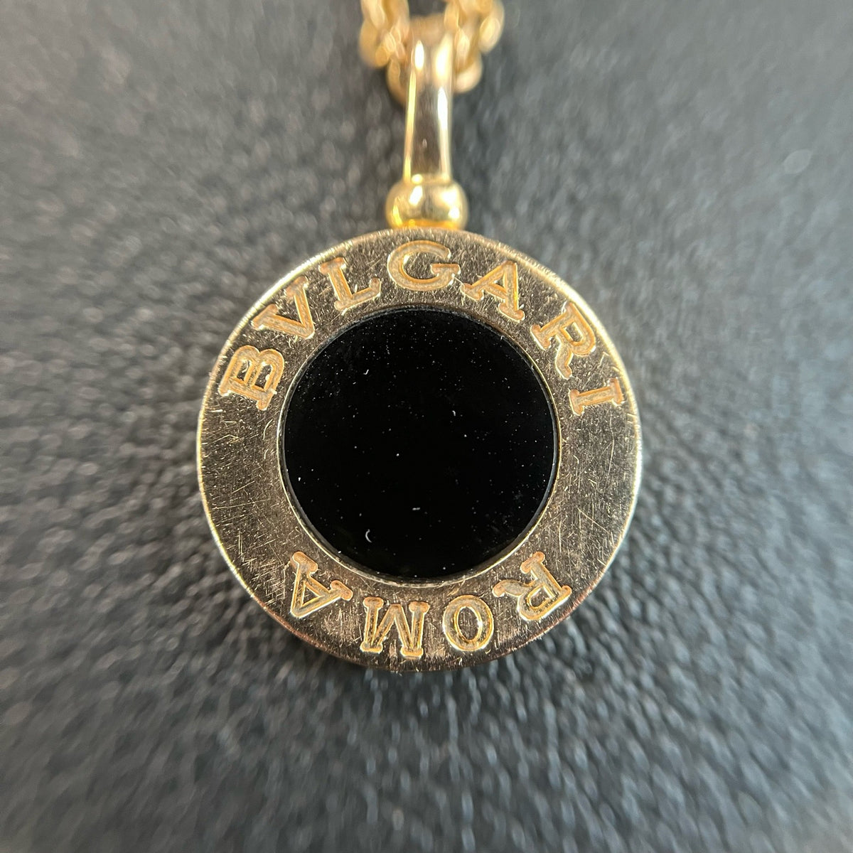 Bvlgari - Bulgari Bulgari - 18k yellow gold with diamonds and black onyx - Gold