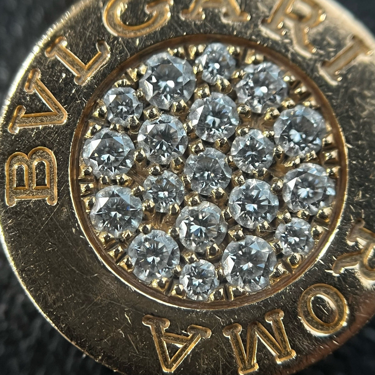 Bvlgari - Bulgari Bulgari - 18k yellow gold with diamonds and black onyx - Gold
