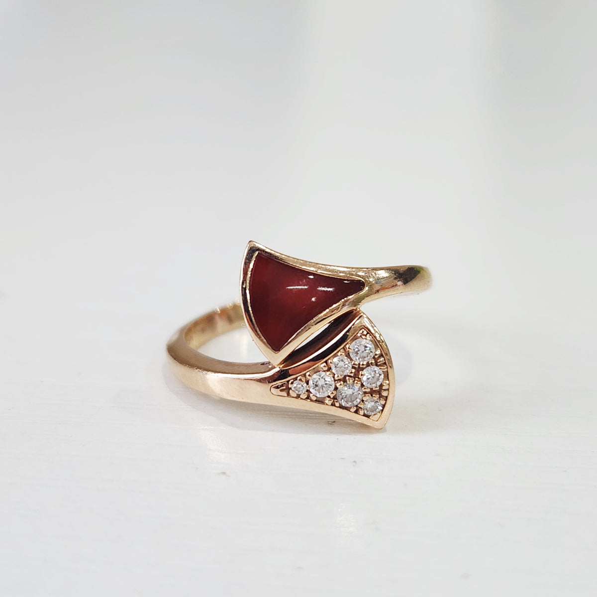 Bvlgari - Divas' Dream - 18K rose gold, diamonds and carnelian - Gold - (49)