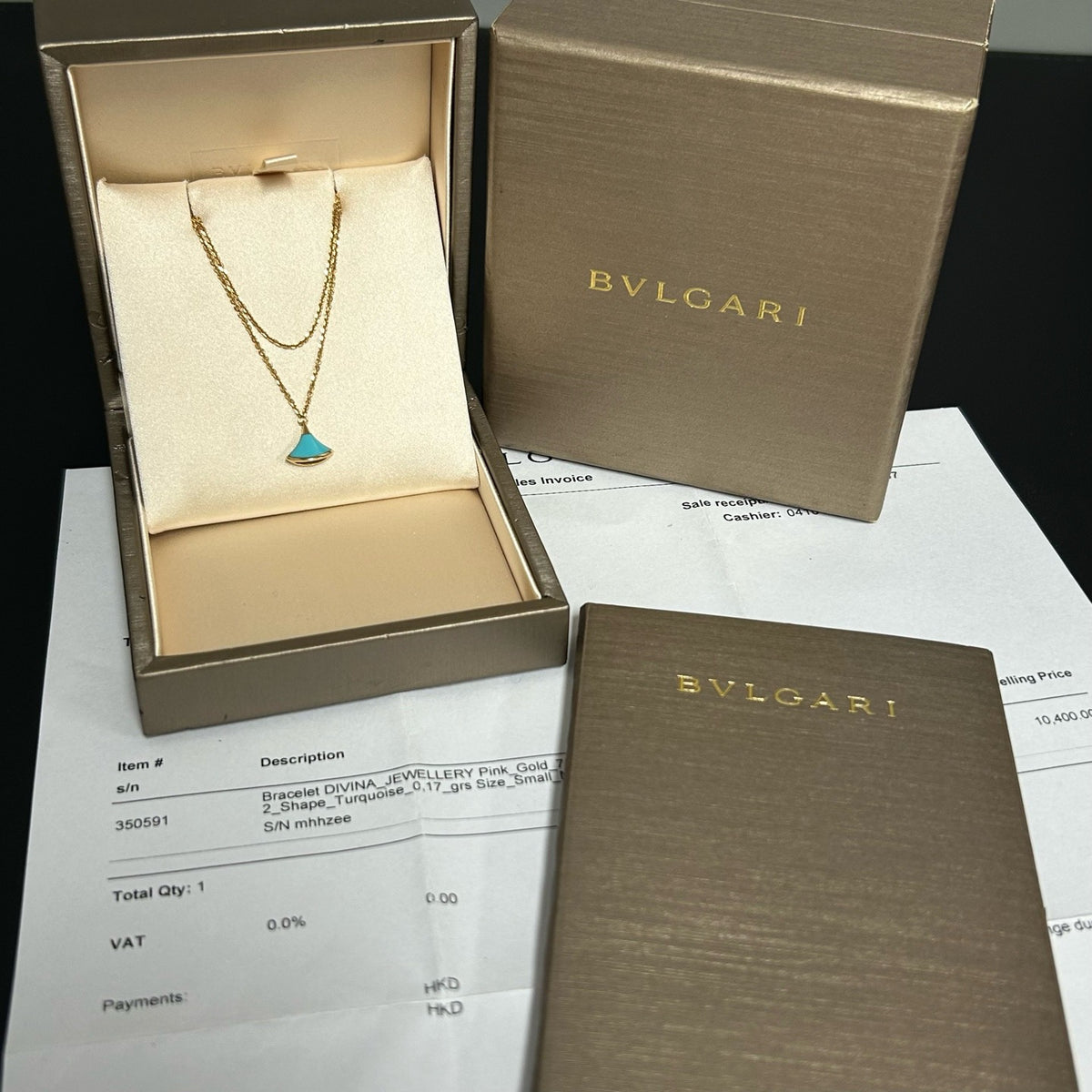 BVLGARI - Divas' Dream Small - 18 kt pink gold with turquoise - Blue - (Small)
