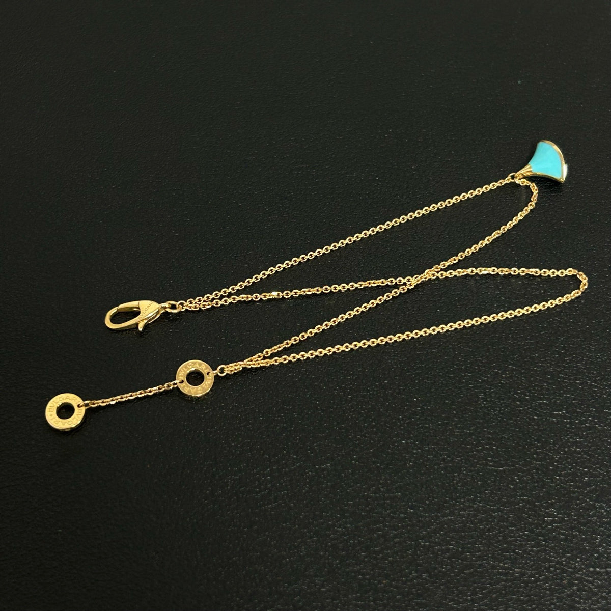 BVLGARI - Divas' Dream Small - 18 kt pink gold with turquoise - Blue - (Small)
