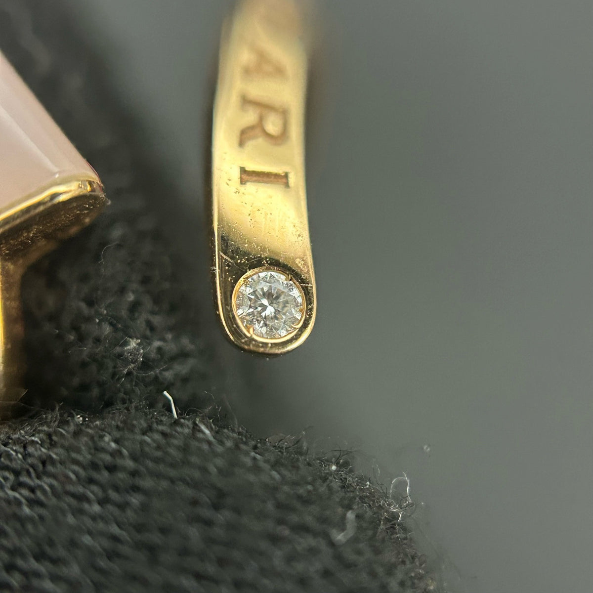 Bvlgari - Gelati - 18-karat yellow gold with pink opal and diamonds - Pink - (50)
