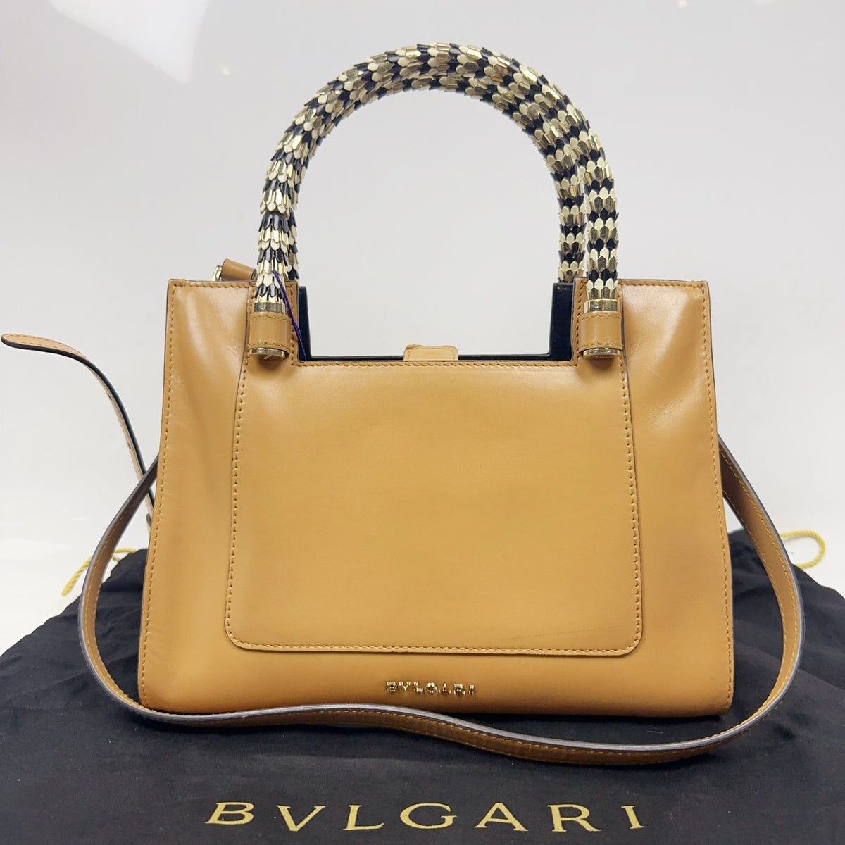 Bvlgari - Other - Leather - Camel - (small)