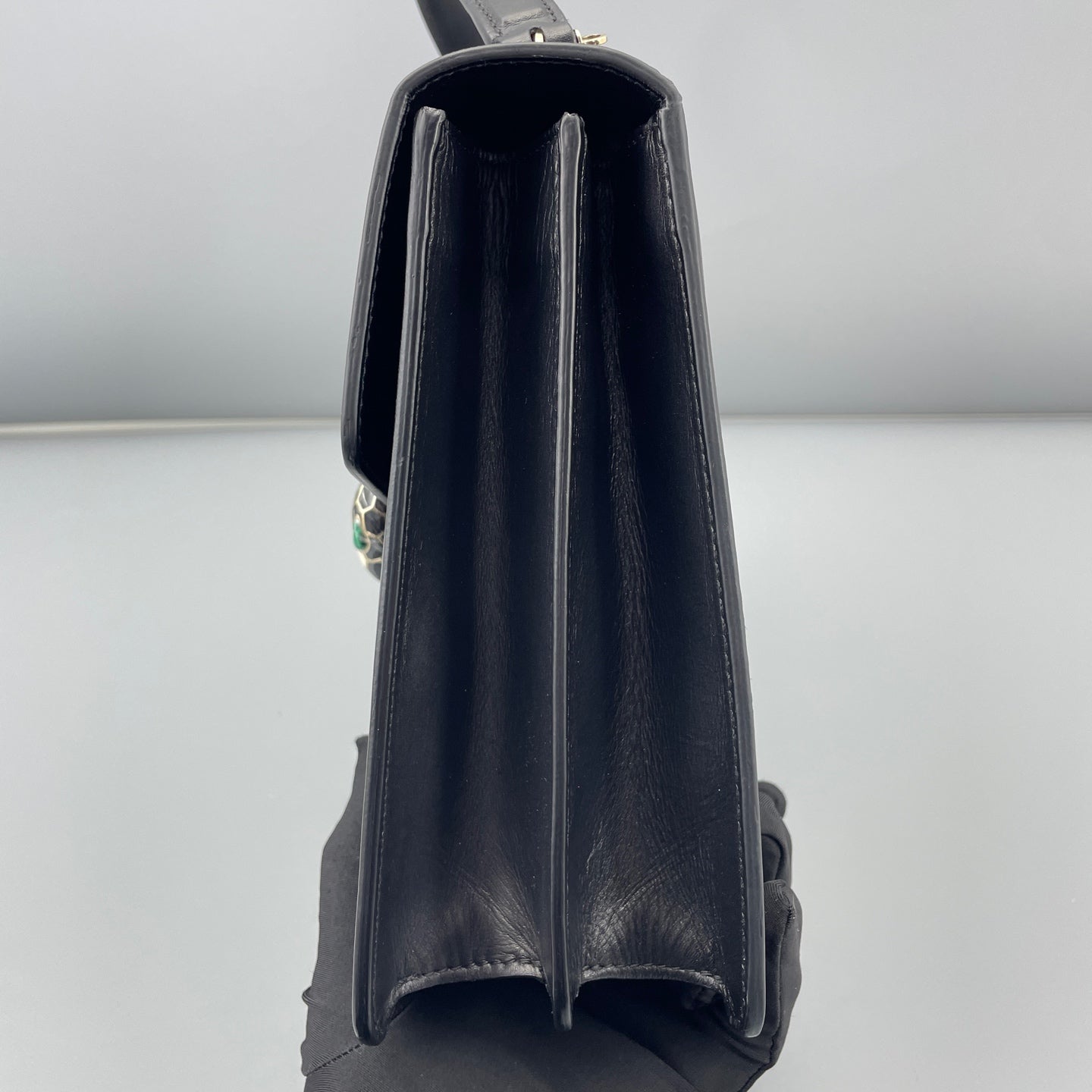 Bvlgari - Serpenti - Leather - Black