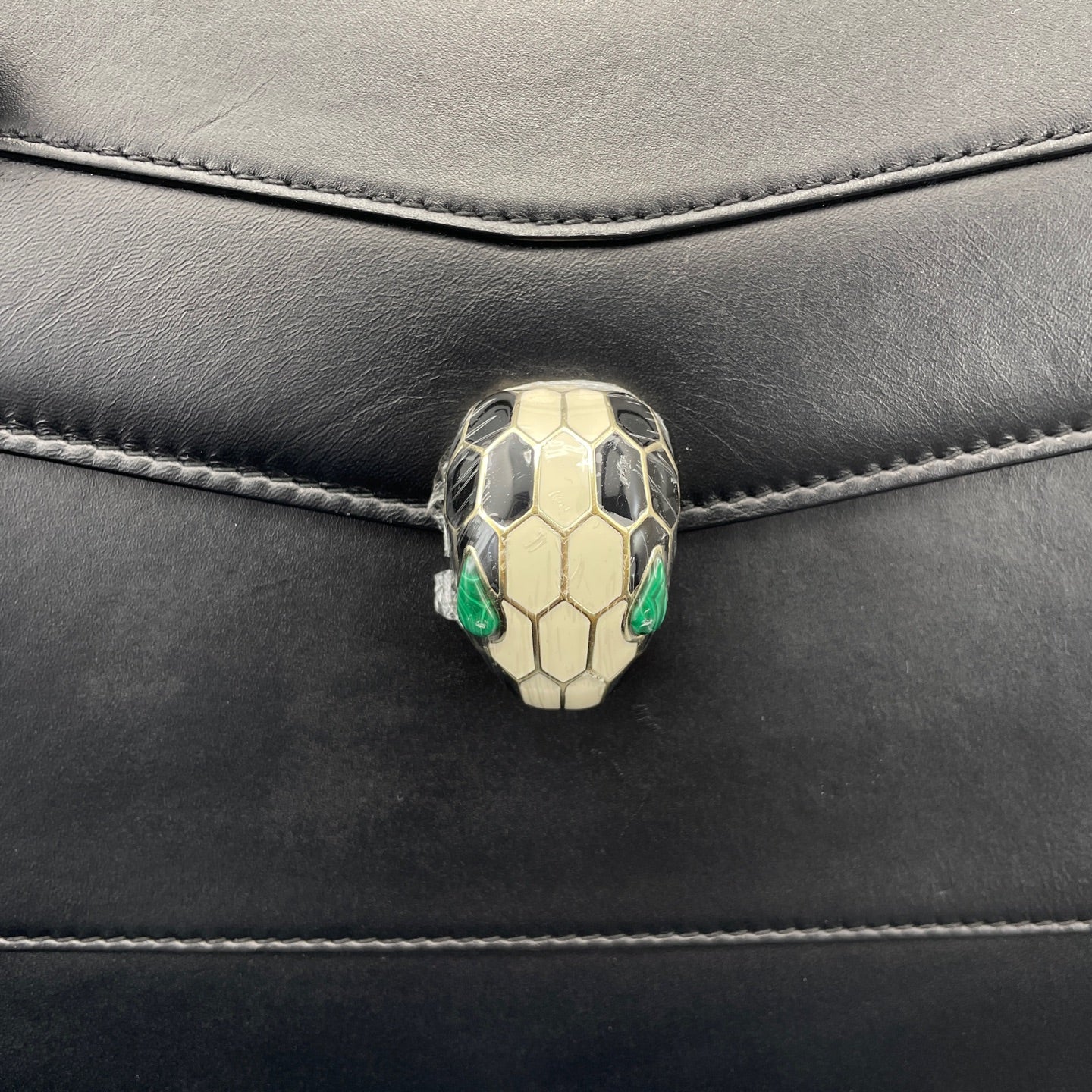 Bvlgari - Serpenti - Leather - Black