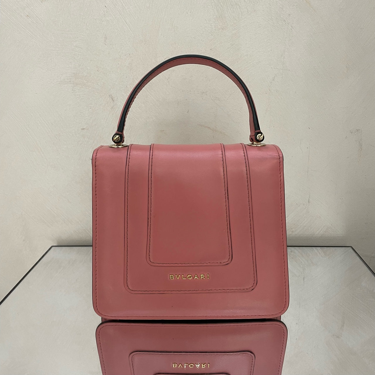 BVLGARI - Serpenti - Leather - Pink