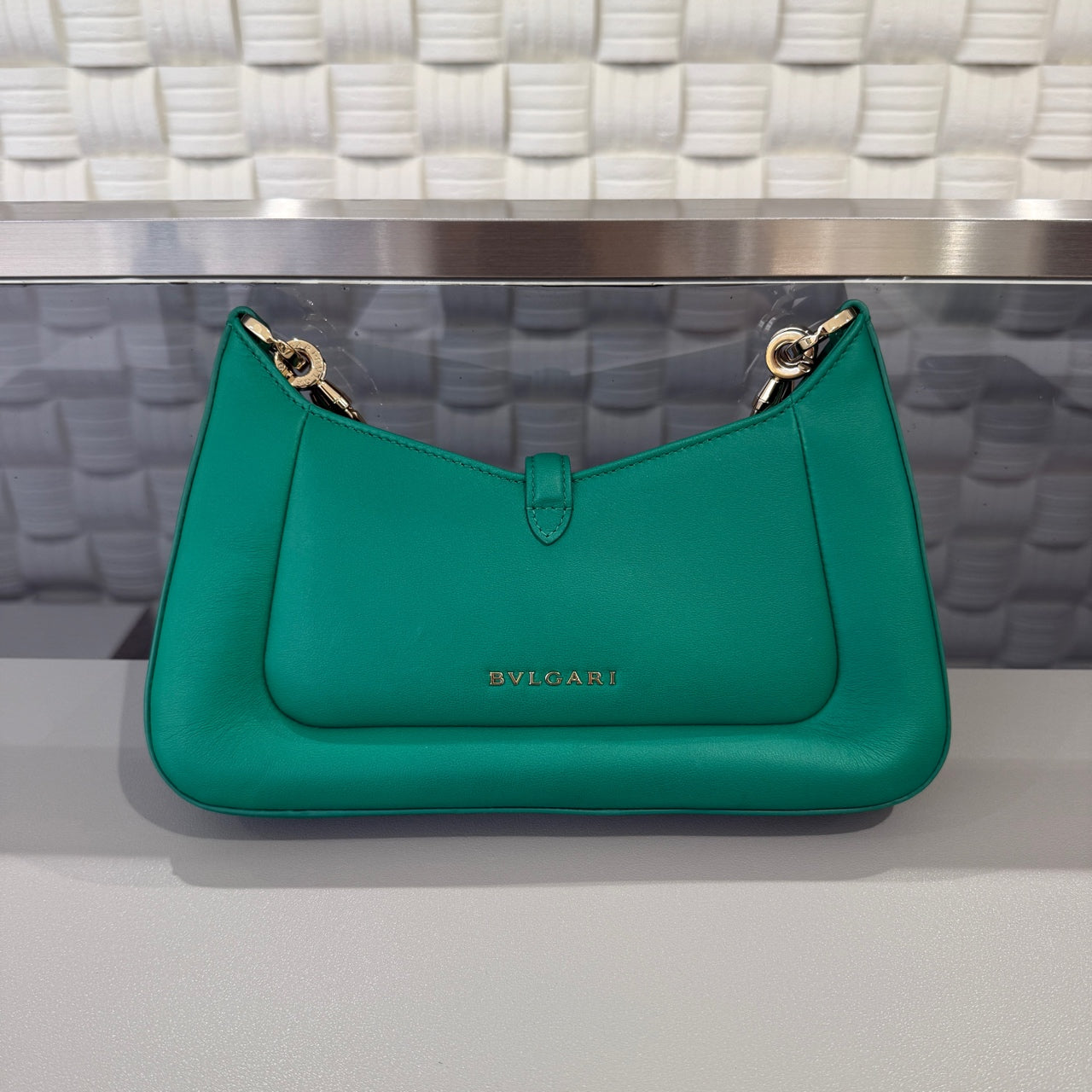 Bvlgari - Serpenti Baia - Calfskin leather - Green - (Small)