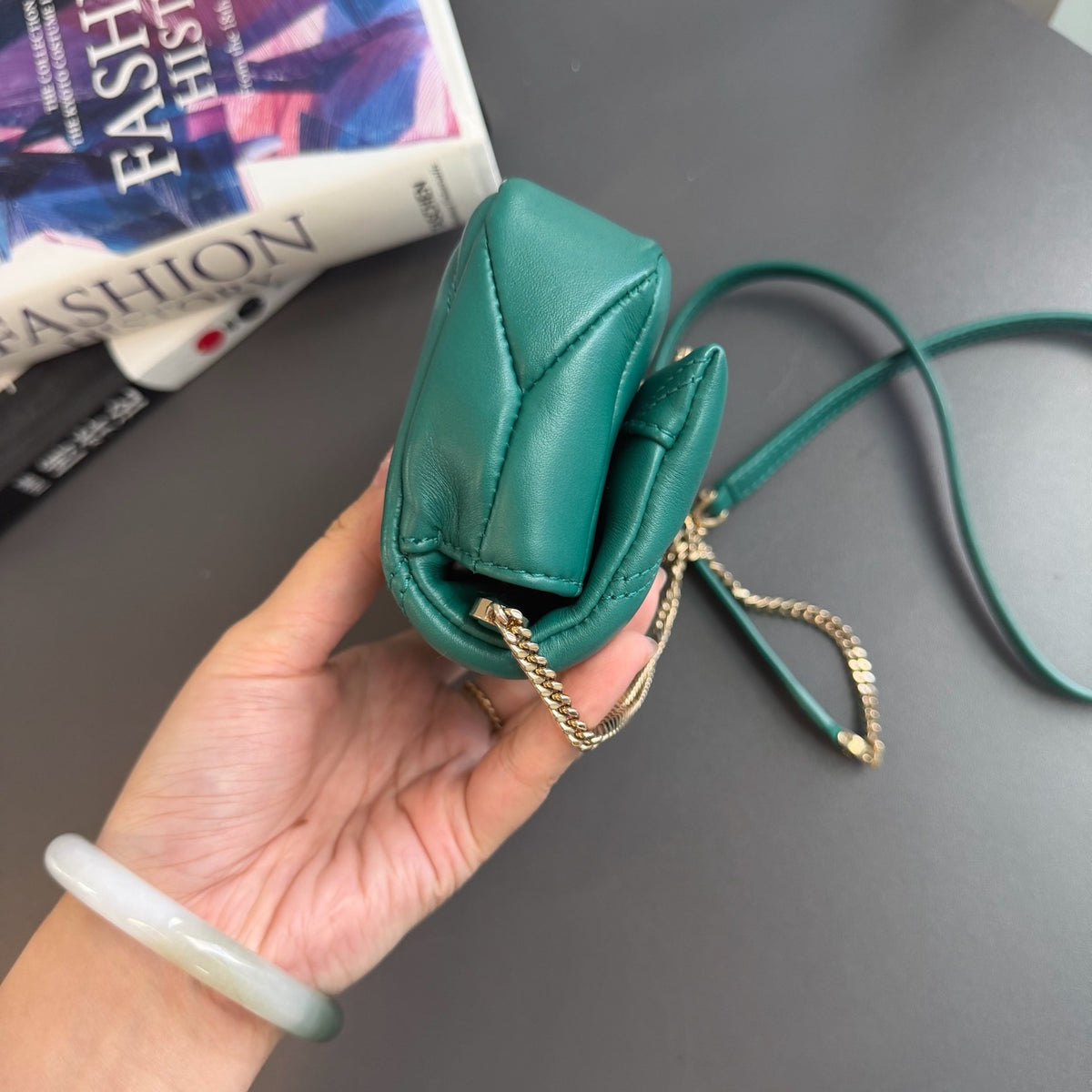 Bvlgari - Serpenti Cabochon - Leather - Green - (mini)