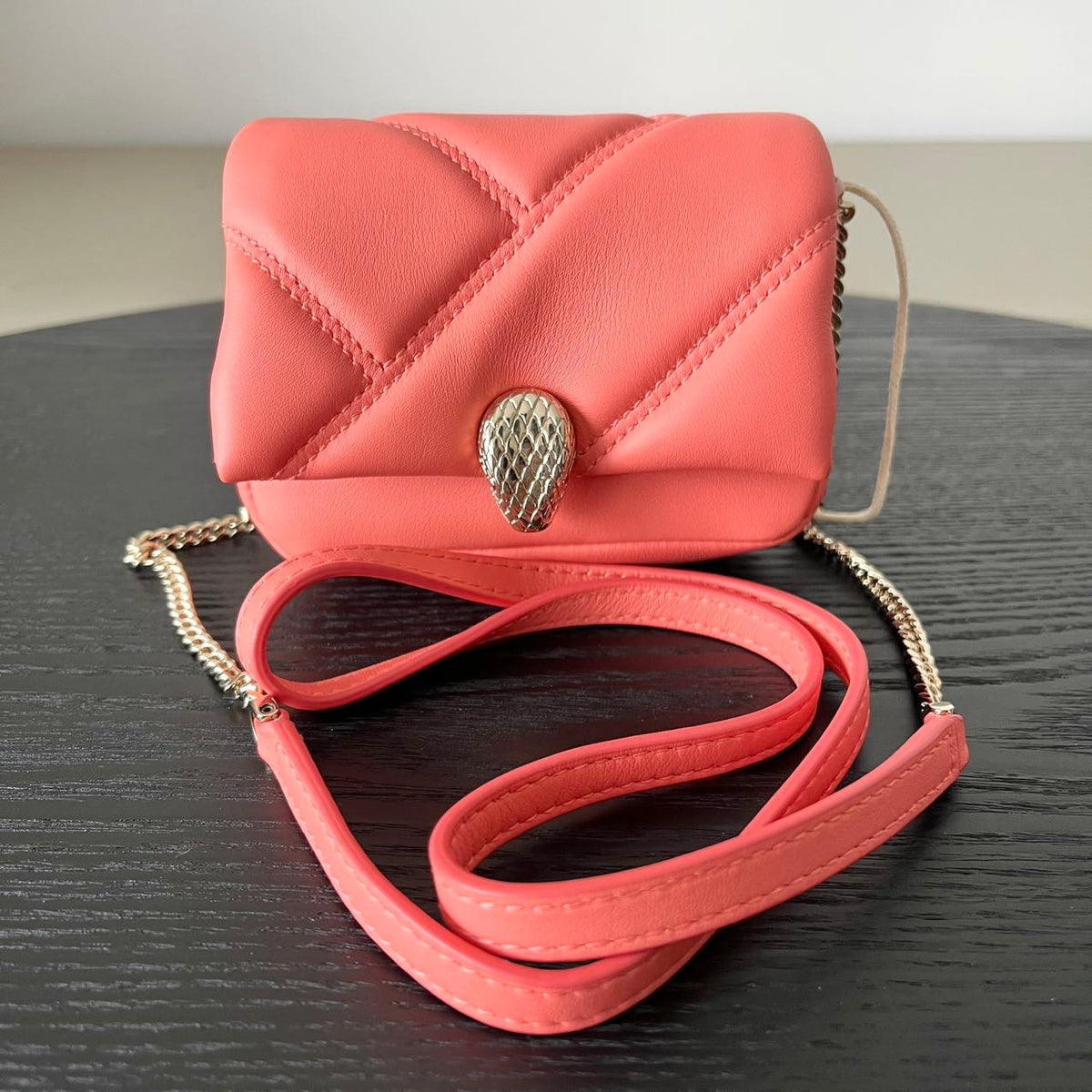 Bvlgari - Serpenti Cabochon Super Mini - Leather - Pink - (mini)