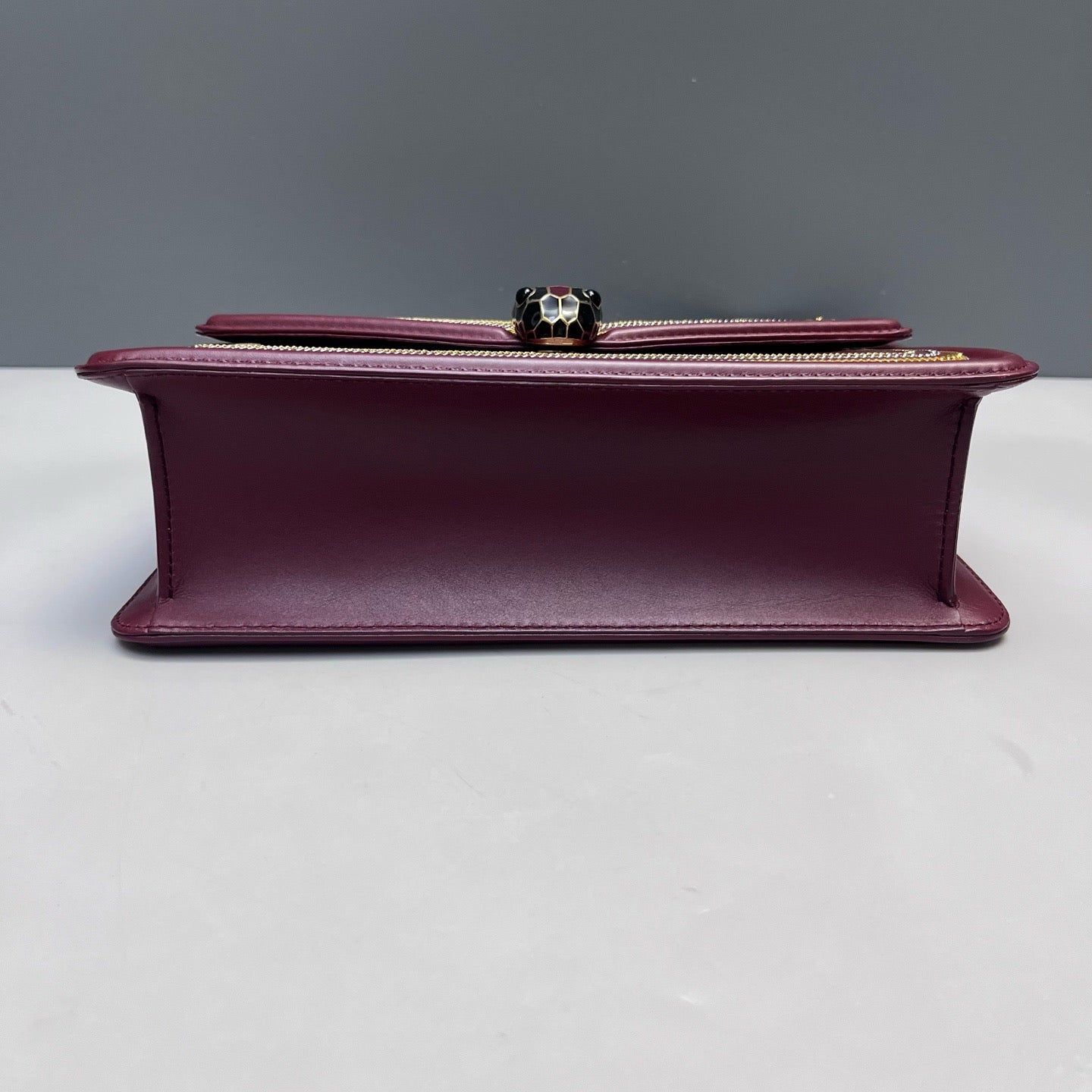 Bvlgari - Serpenti Chain Bag - Leather - Red - (Small)