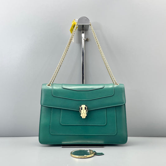 Bvlgari - Serpenti Forever - Leather - Green