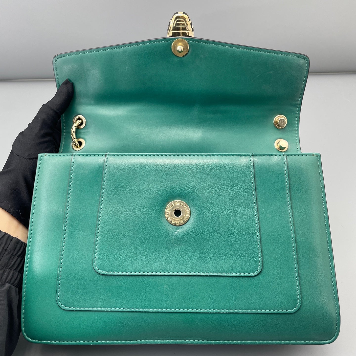 Bvlgari - Serpenti Forever - Leather - Green