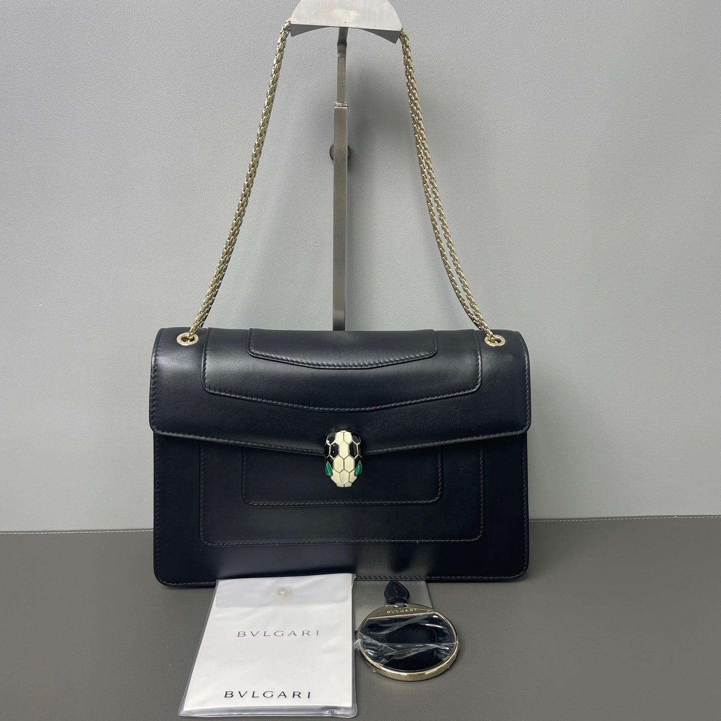 BVLGARI Serpenti Forever Leather Black - view 8