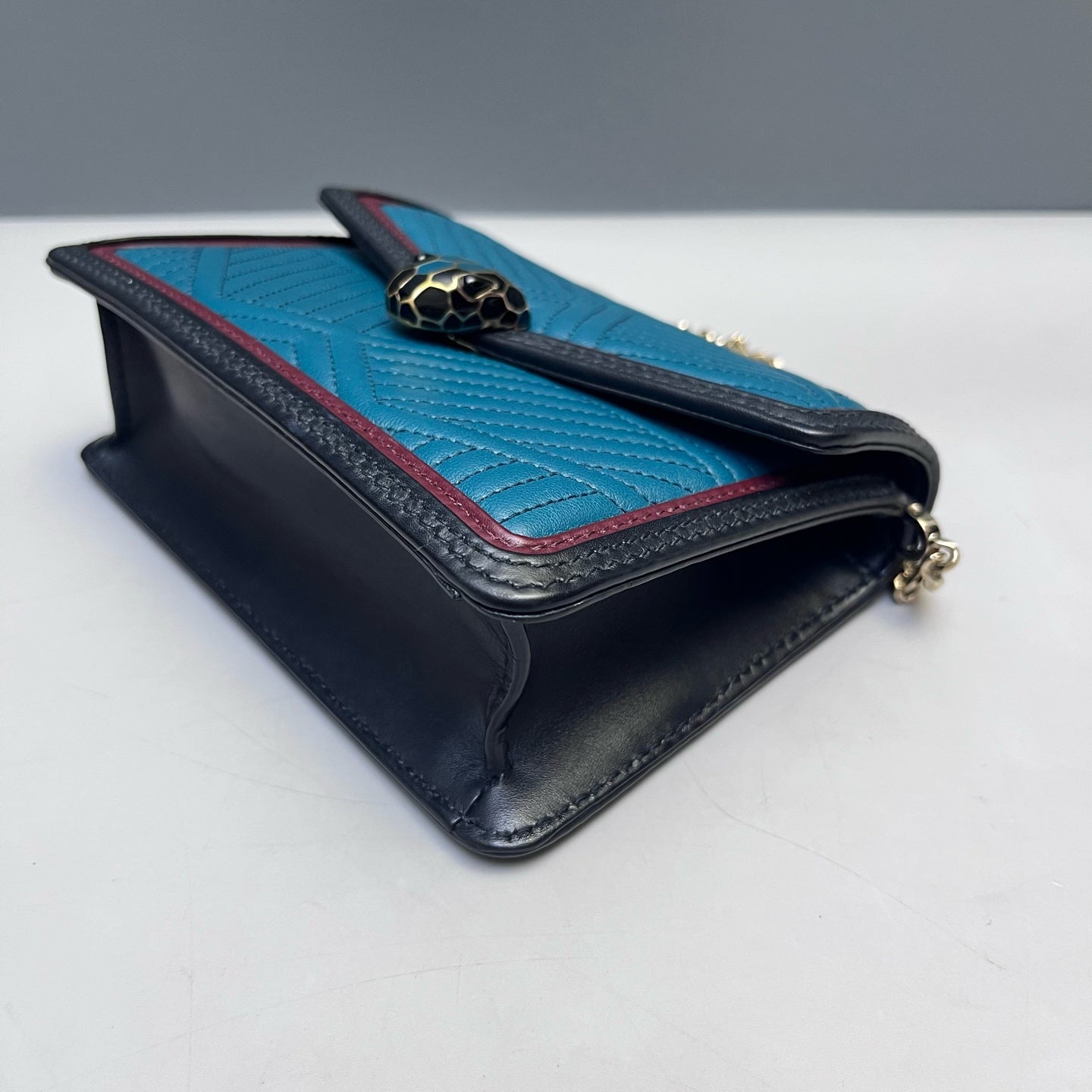 Bvlgari - Serpenti Forever Accordion Bag - Calfskin leather - Multicolour - (mini)