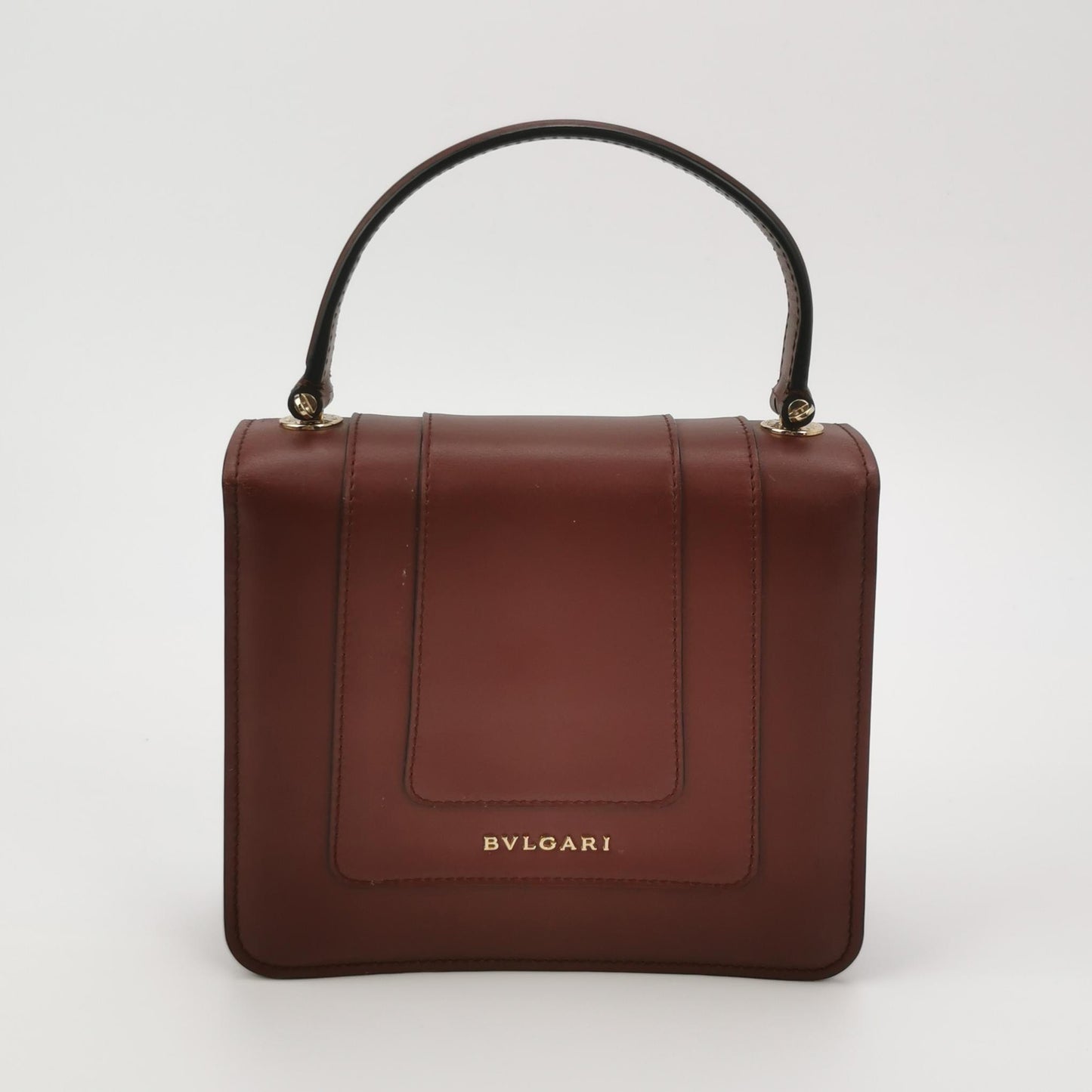 Bvlgari - Serpenti Forever Accordion Bag - Calfskin leather - Red - (Small)