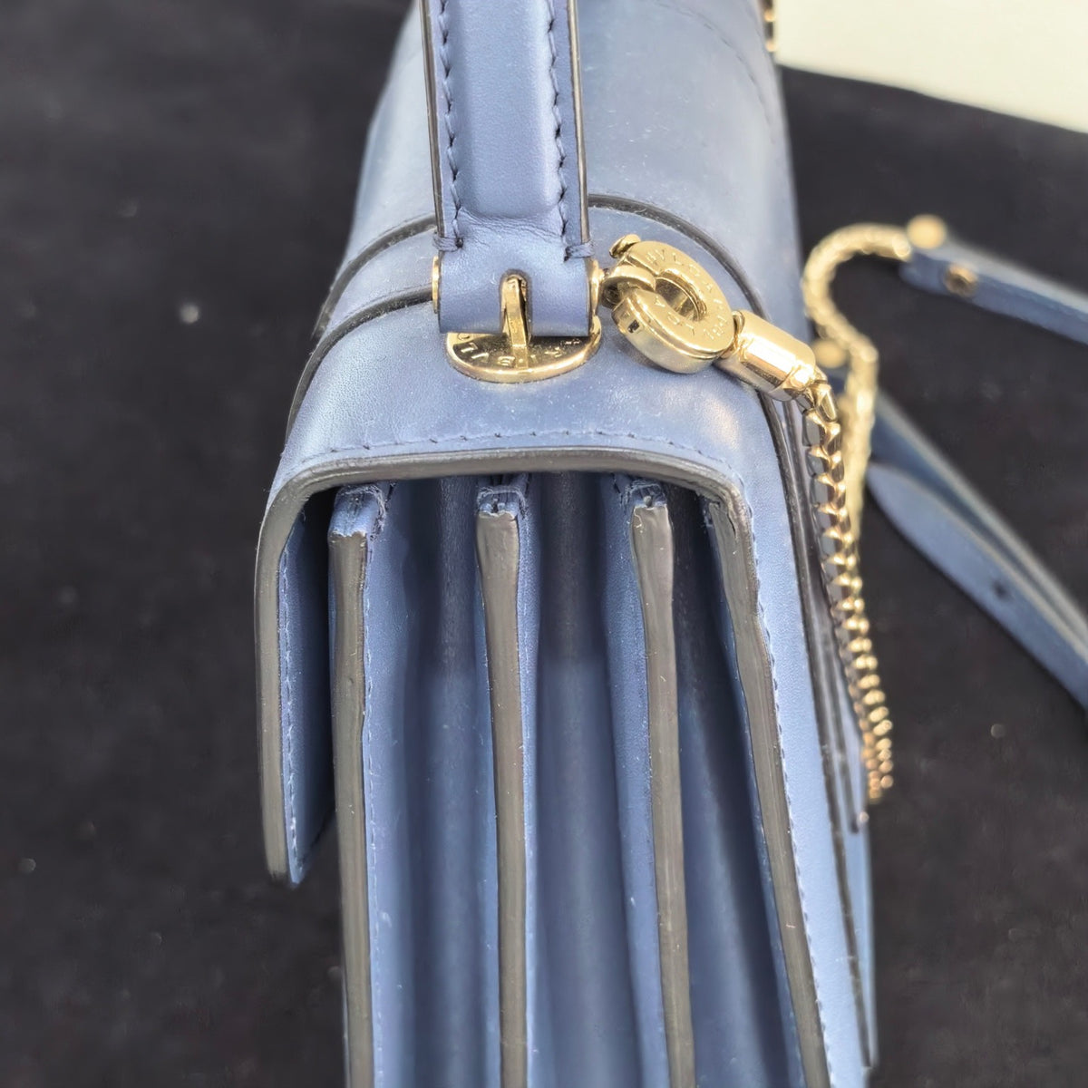 Bvlgari - Serpenti Forever Accordion Bag - Leather - Blue - (mini)