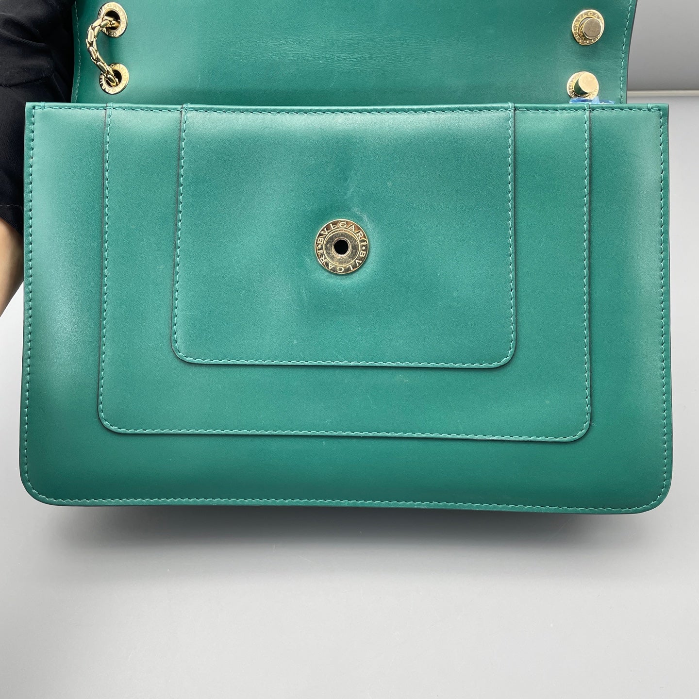 Bvlgari - Serpenti Forever Accordion Bag - Leather - Green - (Medium)