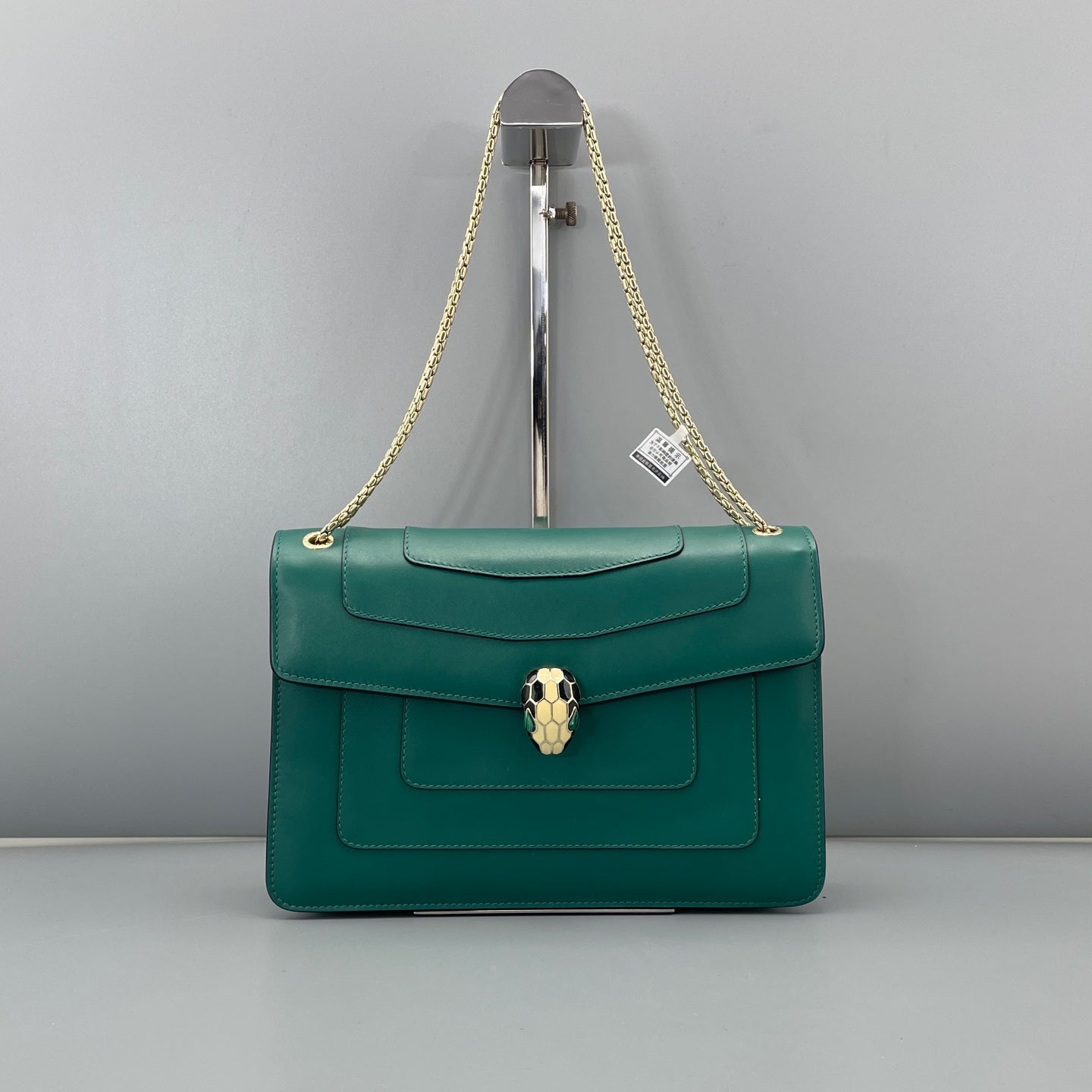 Bvlgari - Serpenti Forever Accordion Bag - Leather - Green - (Medium)