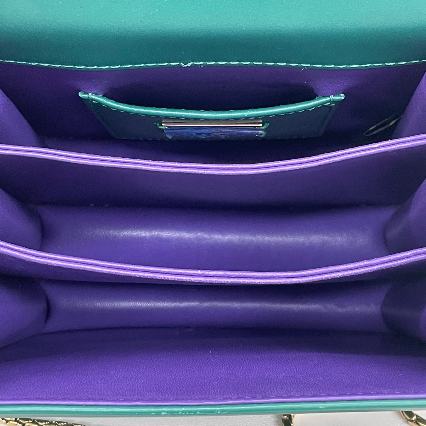 BVLGARI - Serpenti Forever Accordion Bag - Smooth calf leather with stingray leather flap - Emerald Green with Gold-Tone Hardware - (mini)