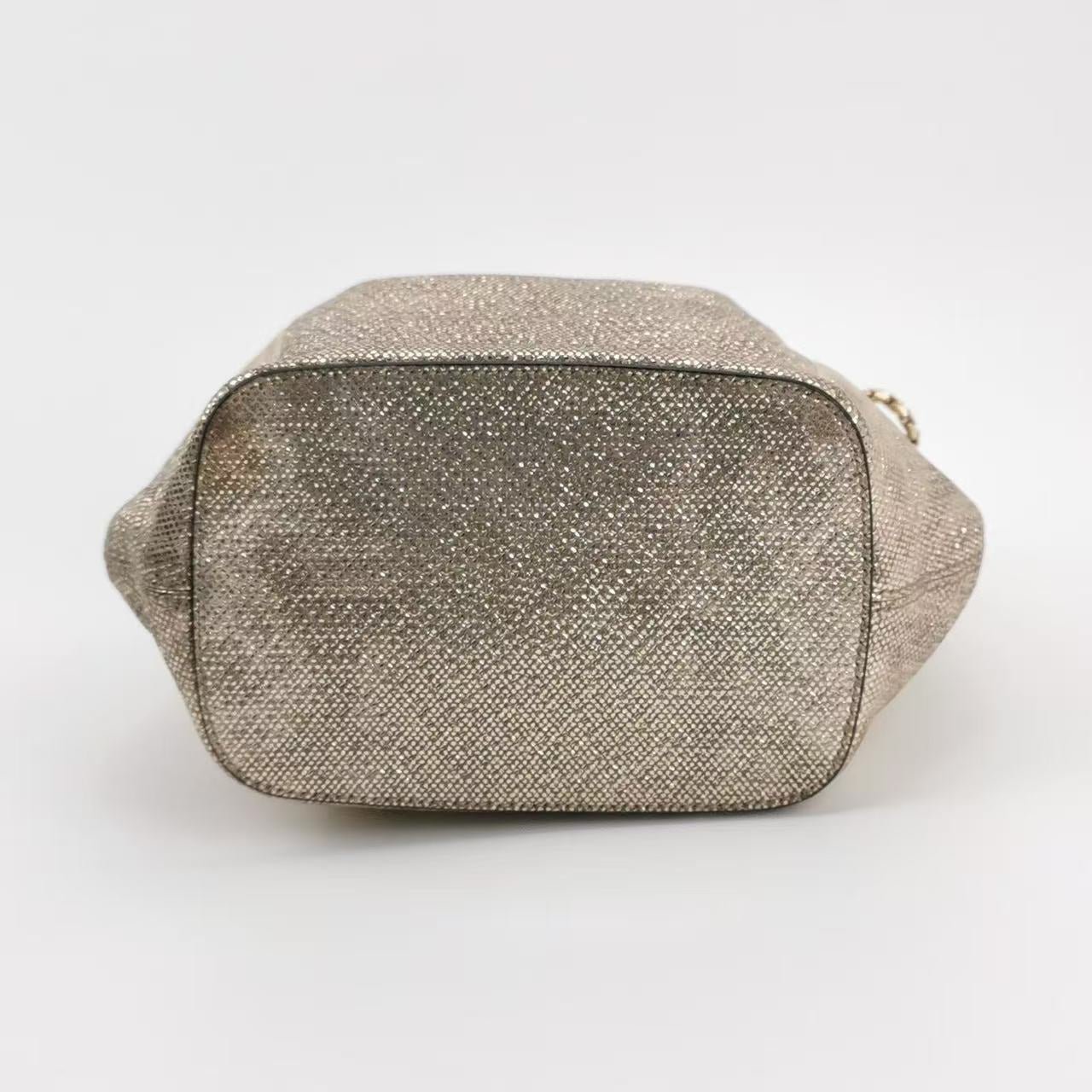 Bvlgari - Serpenti Forever Bucket Bag - Snakeskin - Gold - (small)