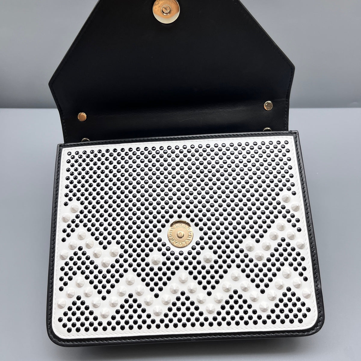 Bvlgari - Serpenti Forever Chain Bag - Leather - White - (mini)