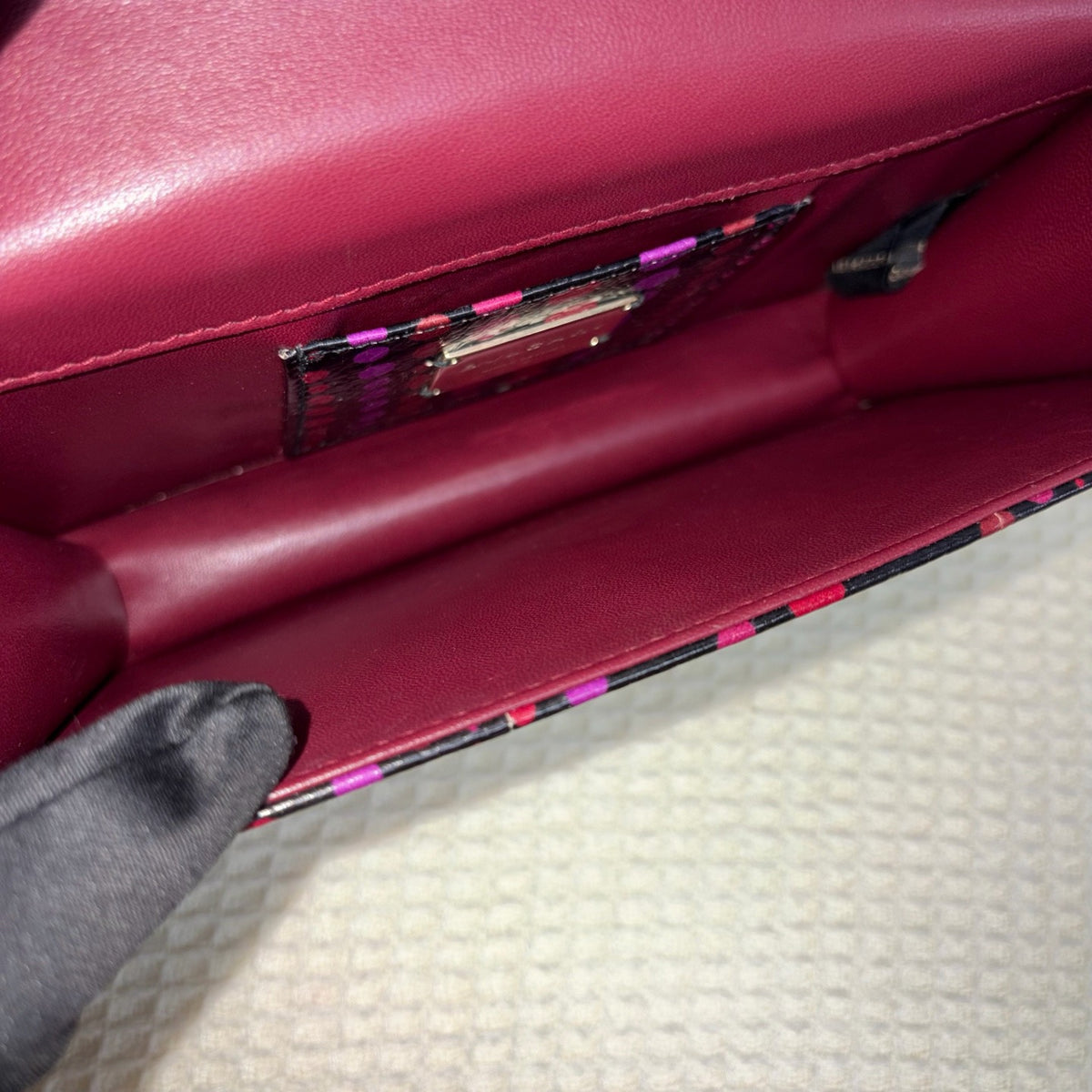 Bvlgari - Serpenti Forever - Exotic leathers - Python - Multicolour - (mini)