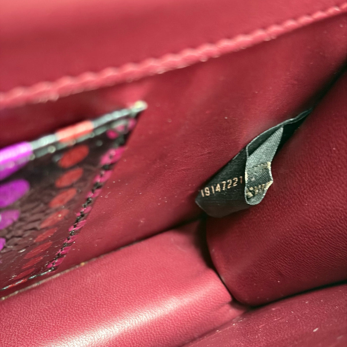 Bvlgari - Serpenti Forever - Exotic leathers - Python - Multicolour - (mini)