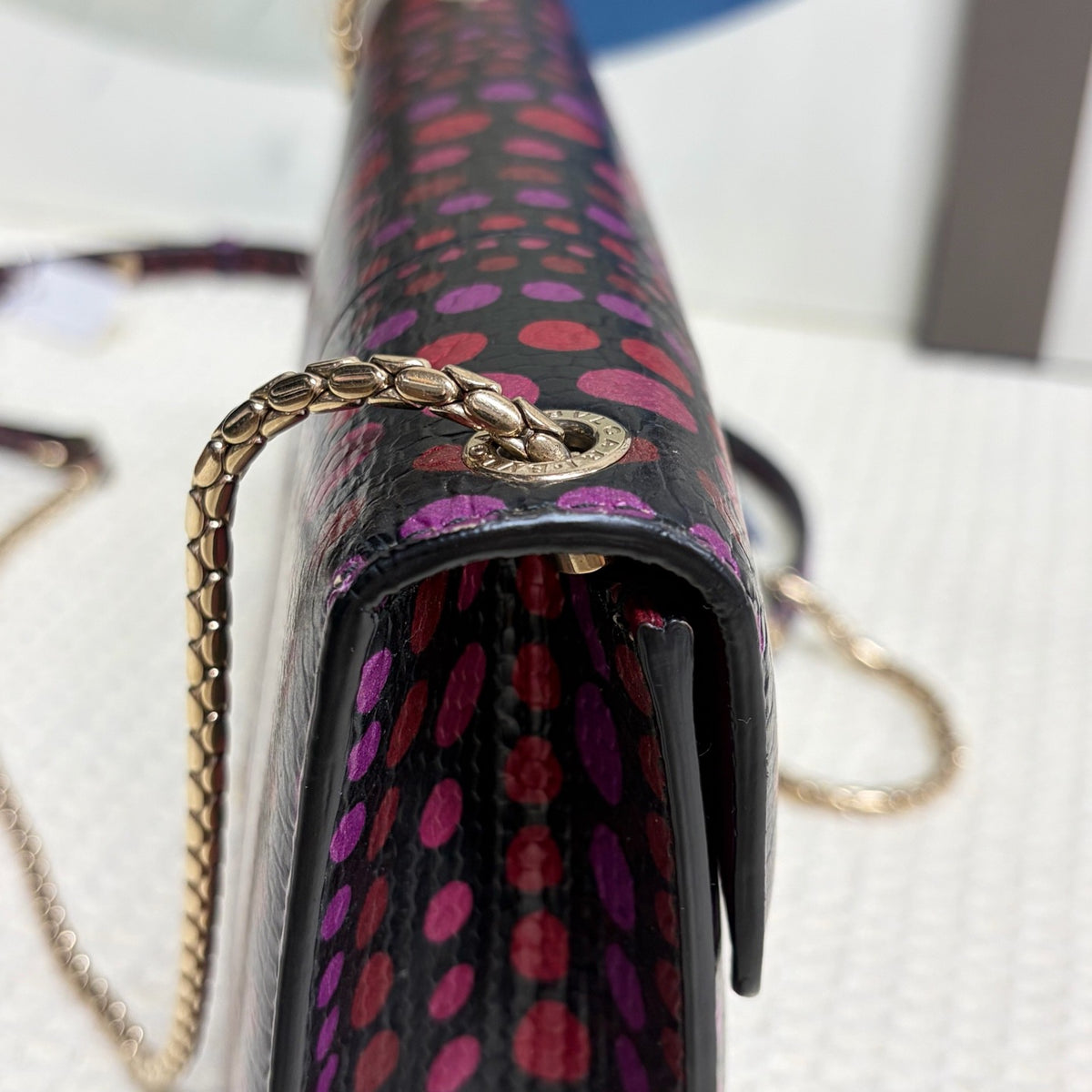 Bvlgari - Serpenti Forever - Exotic leathers - Python - Multicolour - (mini)