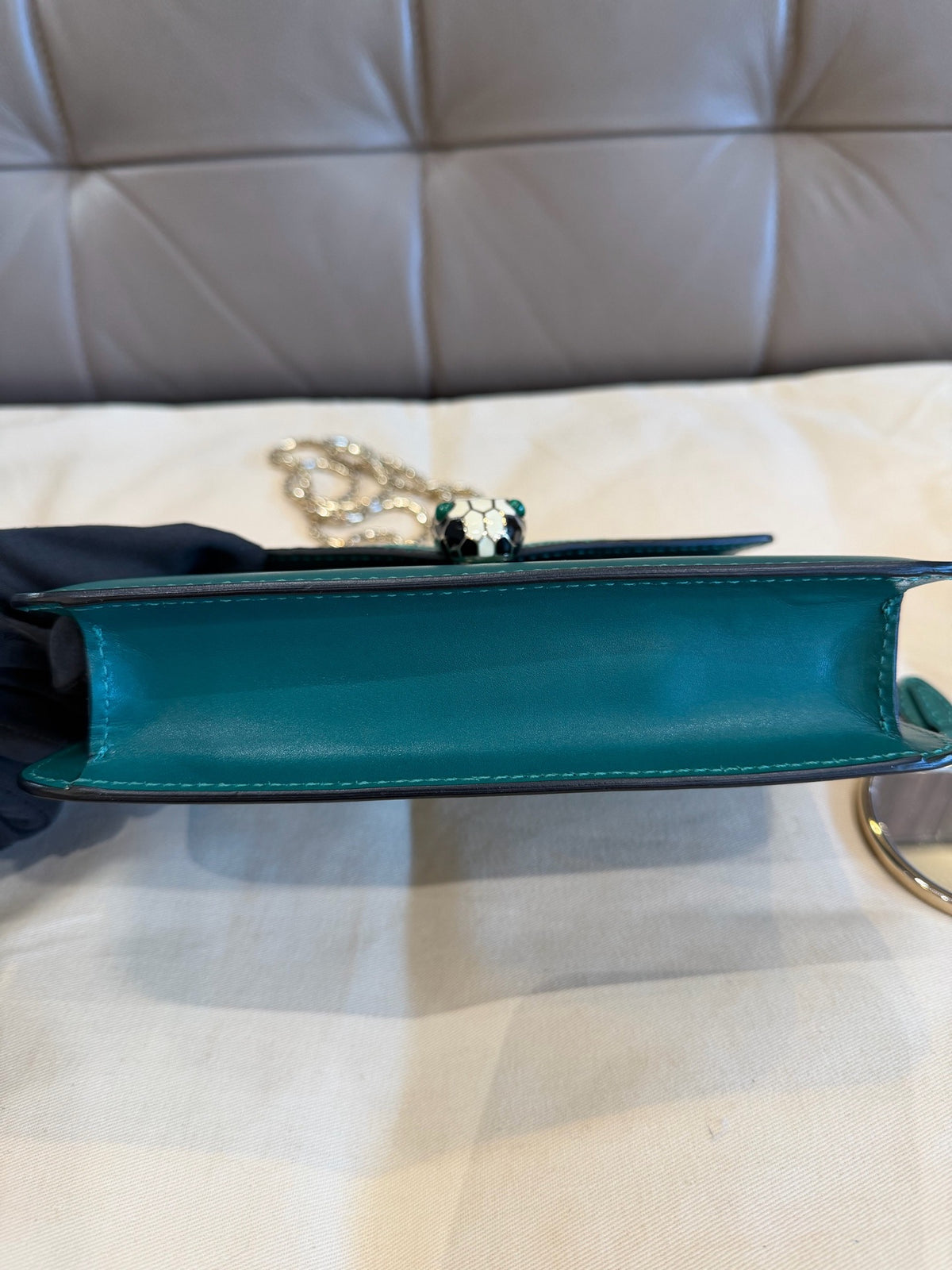 Bvlgari - Serpenti Forever - Exotic leathers - Stingray - Green