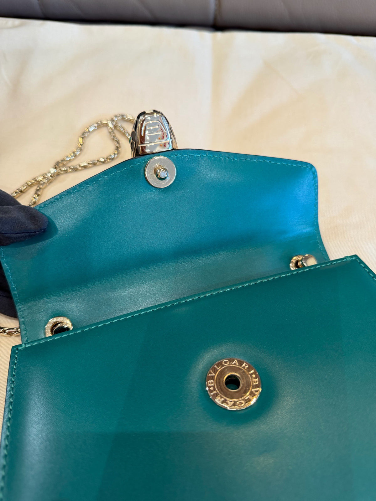 Bvlgari - Serpenti Forever - Exotic leathers - Stingray - Green