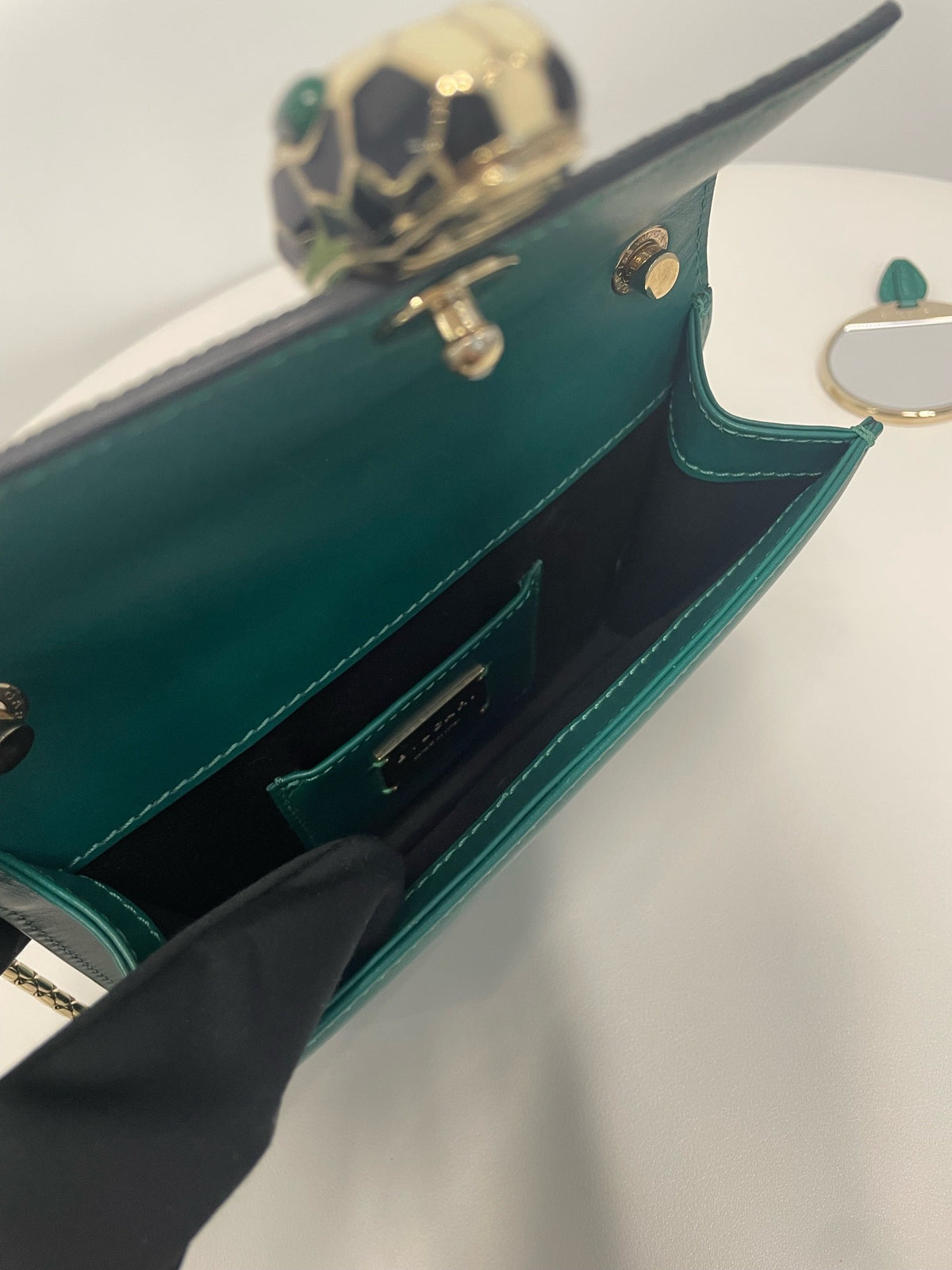 Bvlgari - Serpenti Forever - Exotic leathers - Stingray - Green