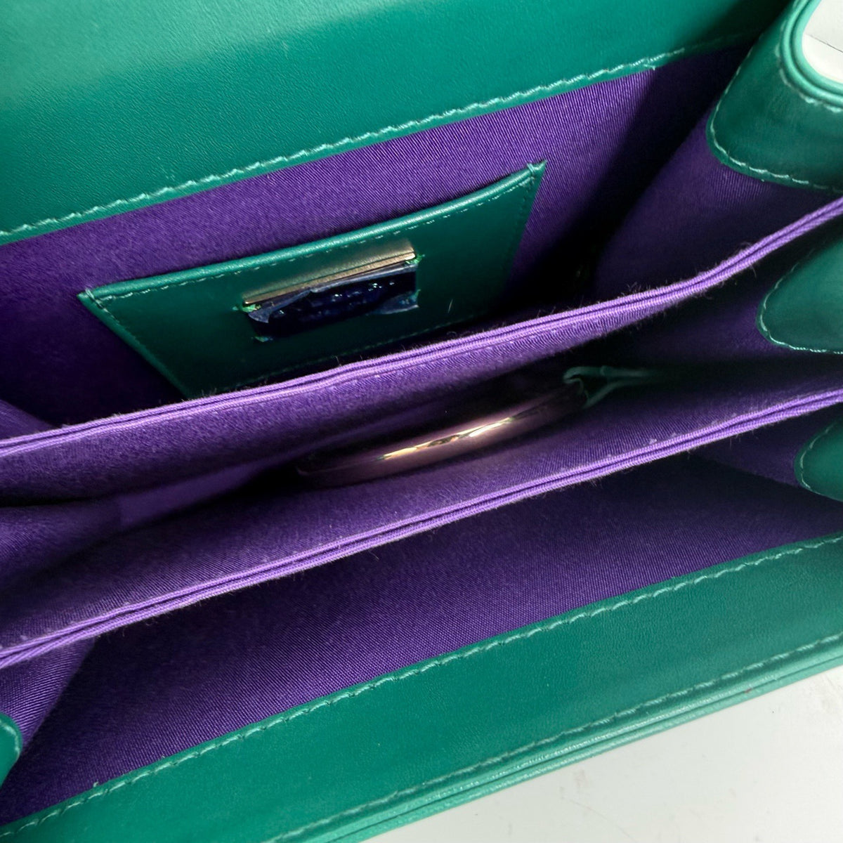 Bvlgari - Serpenti Forever - Exotic leathers - Stingray - Green - (small)
