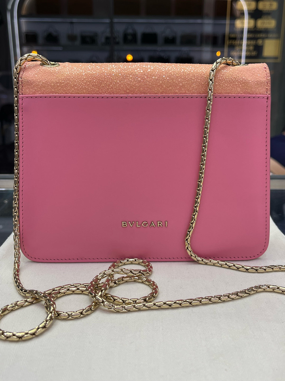 Bvlgari - Serpenti Forever - Exotic leathers - Stingray - Multicolour - (small)