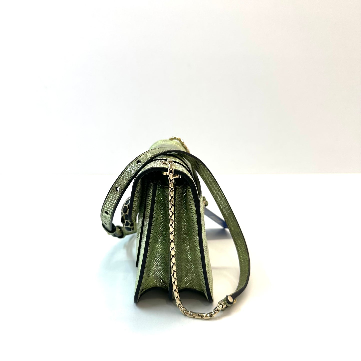 Bvlgari - Serpenti Forever - Exotic leathers - Water snake - Green - (small)