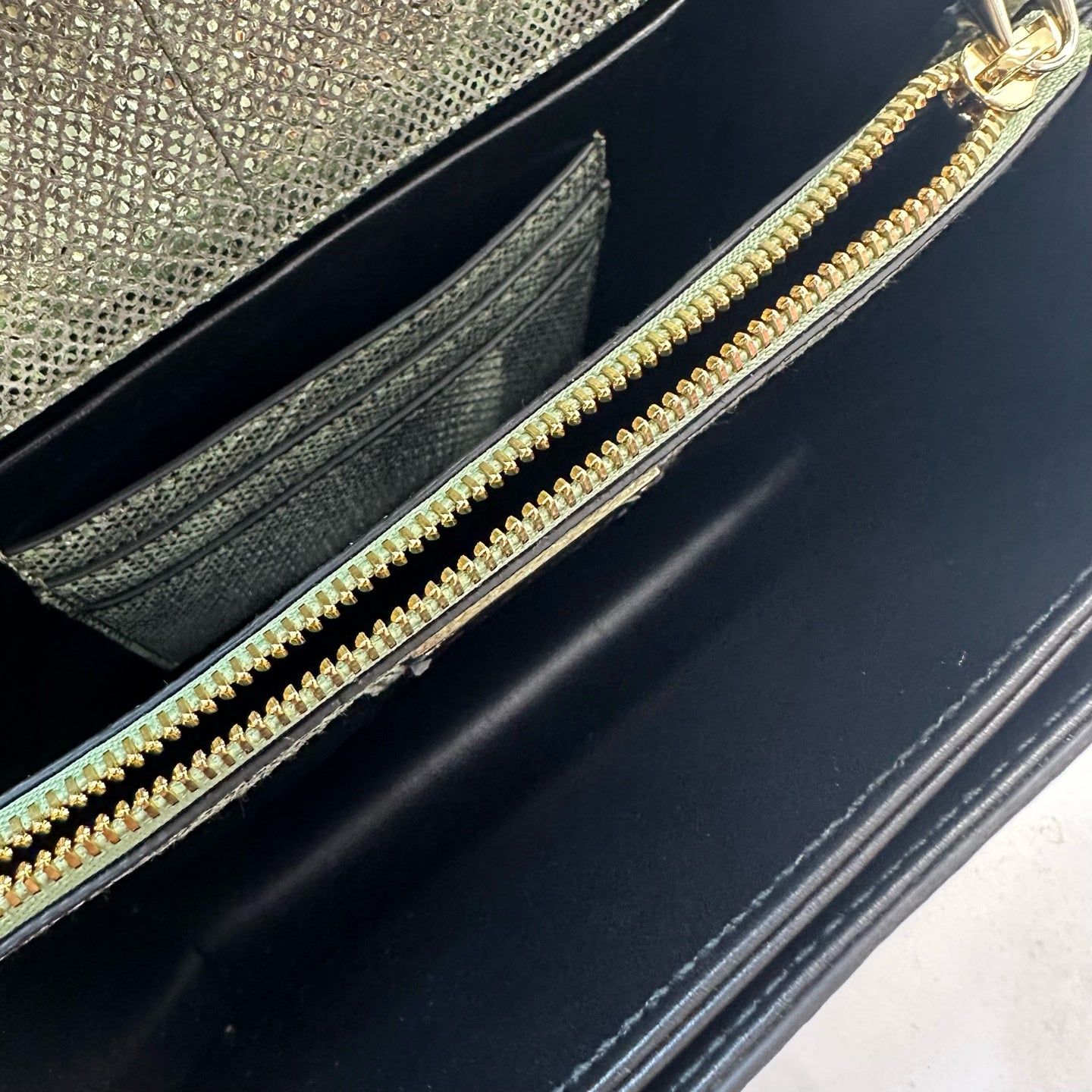 Bvlgari - Serpenti Forever - Exotic leathers - Water snake - Green - (small)
