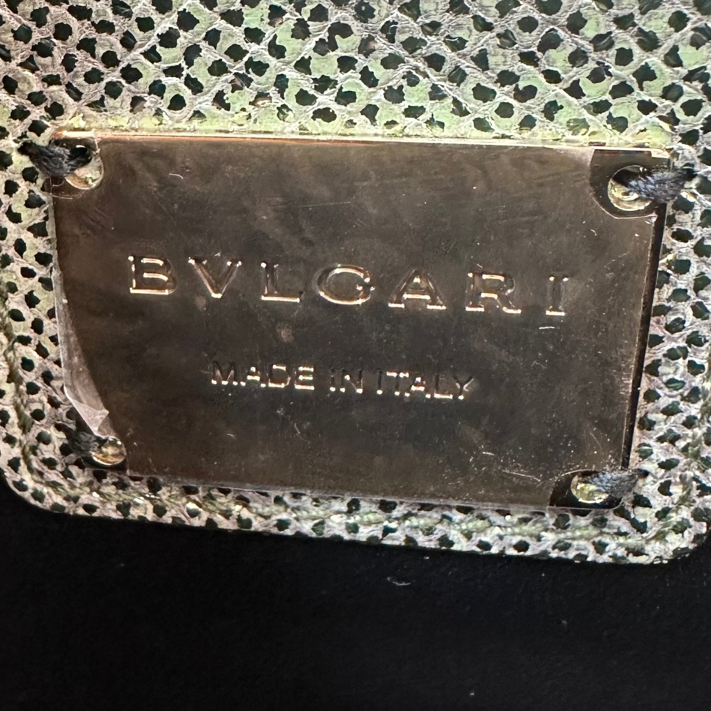 Bvlgari - Serpenti Forever - Exotic leathers - Water snake - Green - (small)