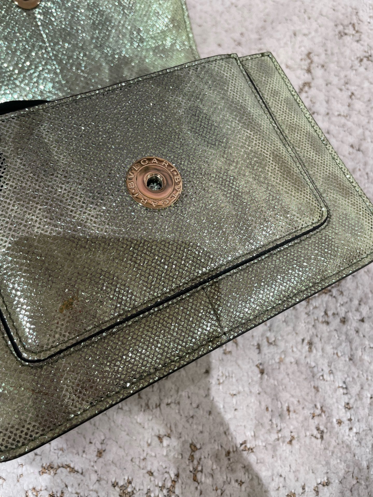 Bvlgari - Serpenti Forever - Exotic leathers - Water snake - Green - (small)