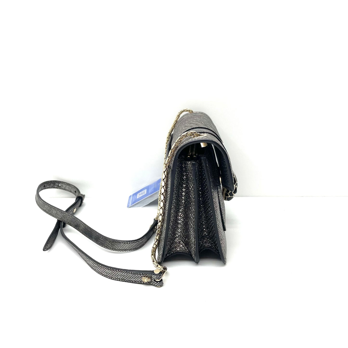 Bvlgari - Serpenti Forever - Exotic leathers - Water snake - Silver - (mini)