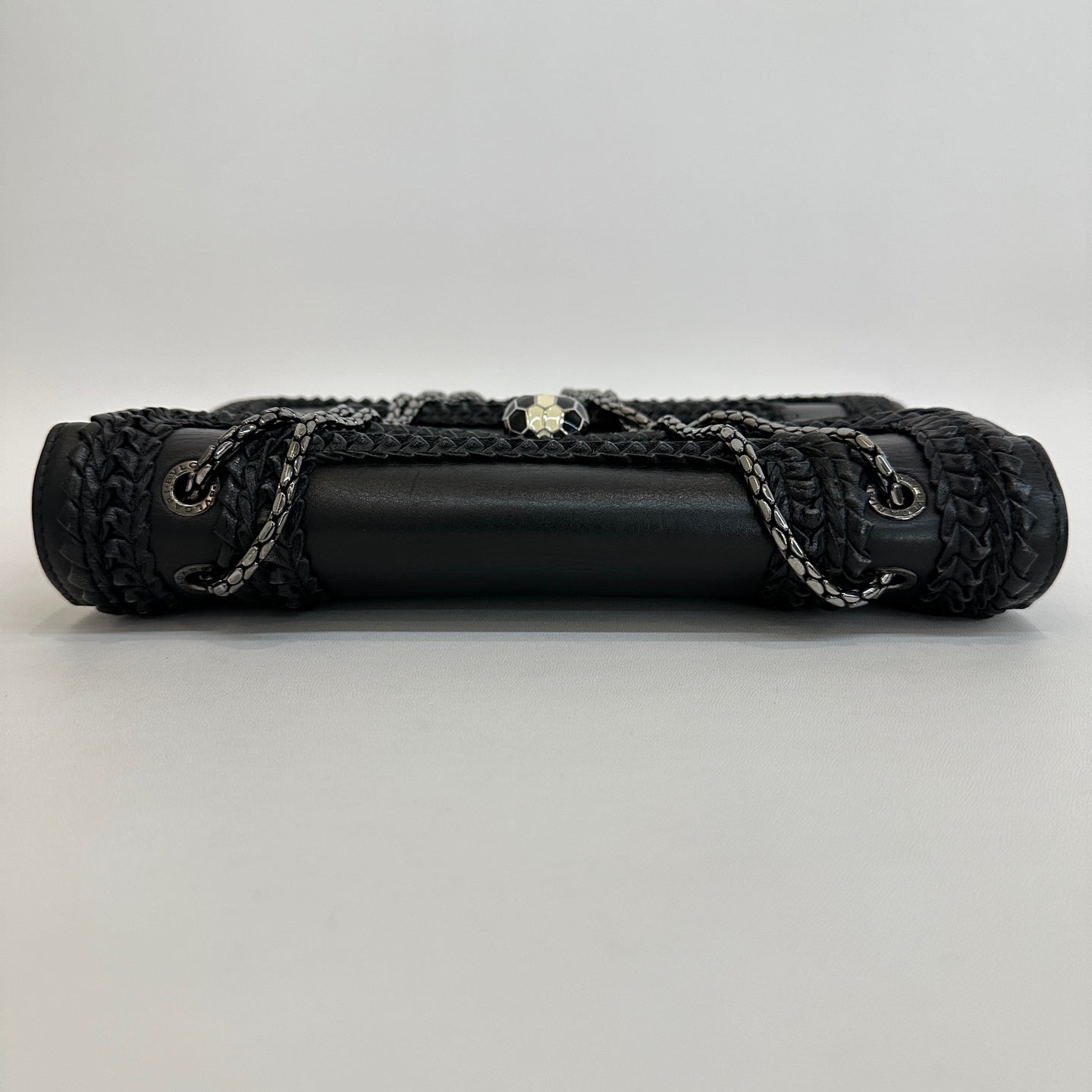 Bvlgari - Serpenti Forever Flap Bag - Calfskin leather - Black - (medium)