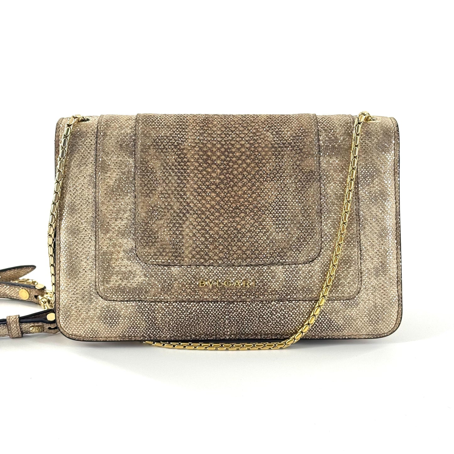 Bvlgari - Serpenti Forever Flap Bag - Exotic leathers - Python - Multicolour - (mini)
