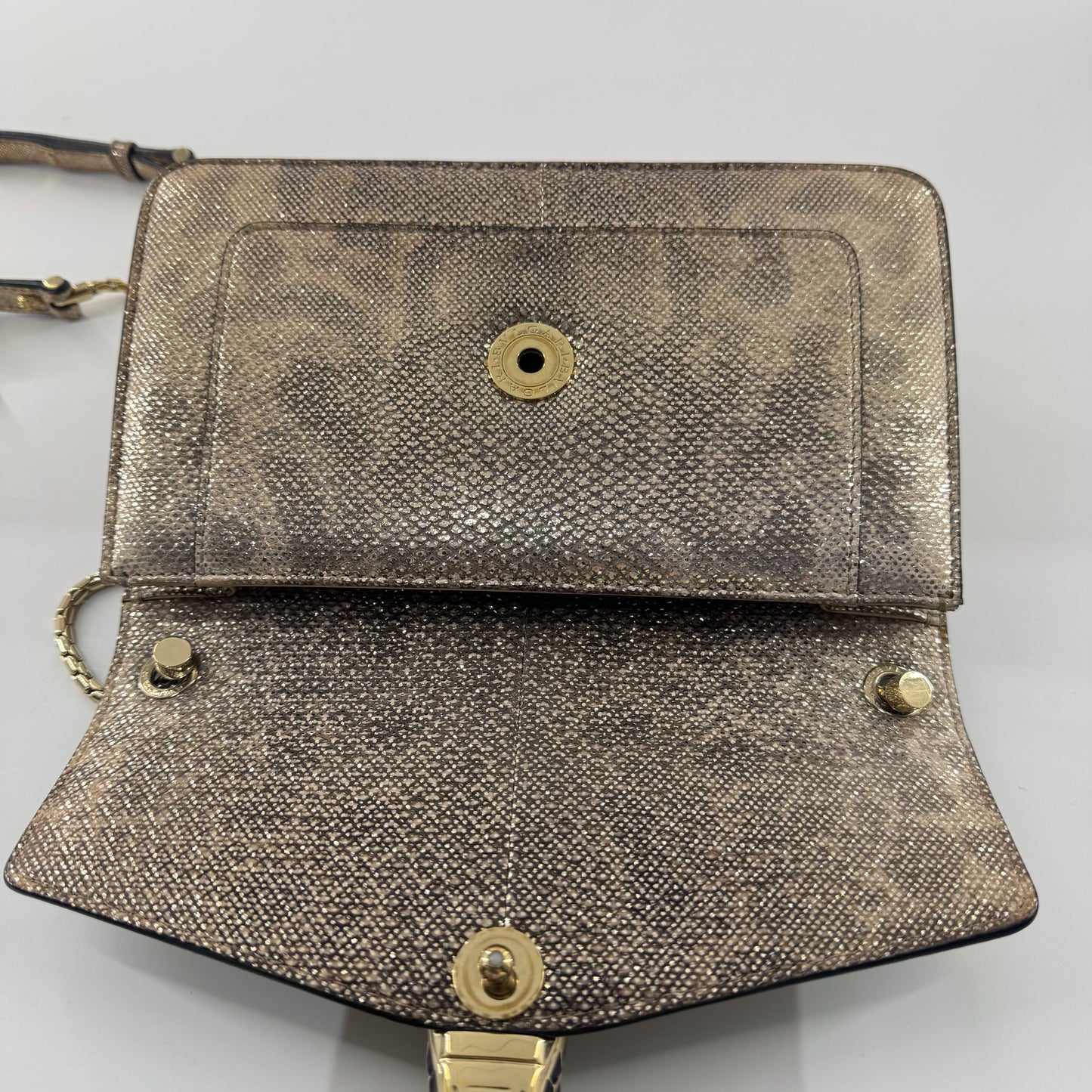 Bvlgari - Serpenti Forever Flap Bag - Exotic leathers - Python - Multicolour - (mini)