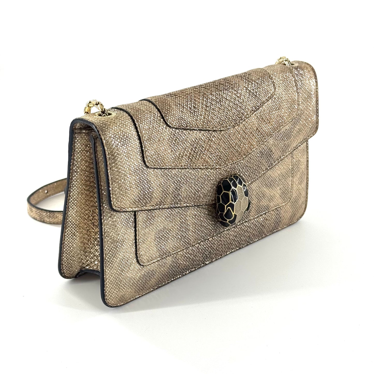 Bvlgari - Serpenti Forever Flap Bag - Exotic leathers - Python - Multicolour - (mini)