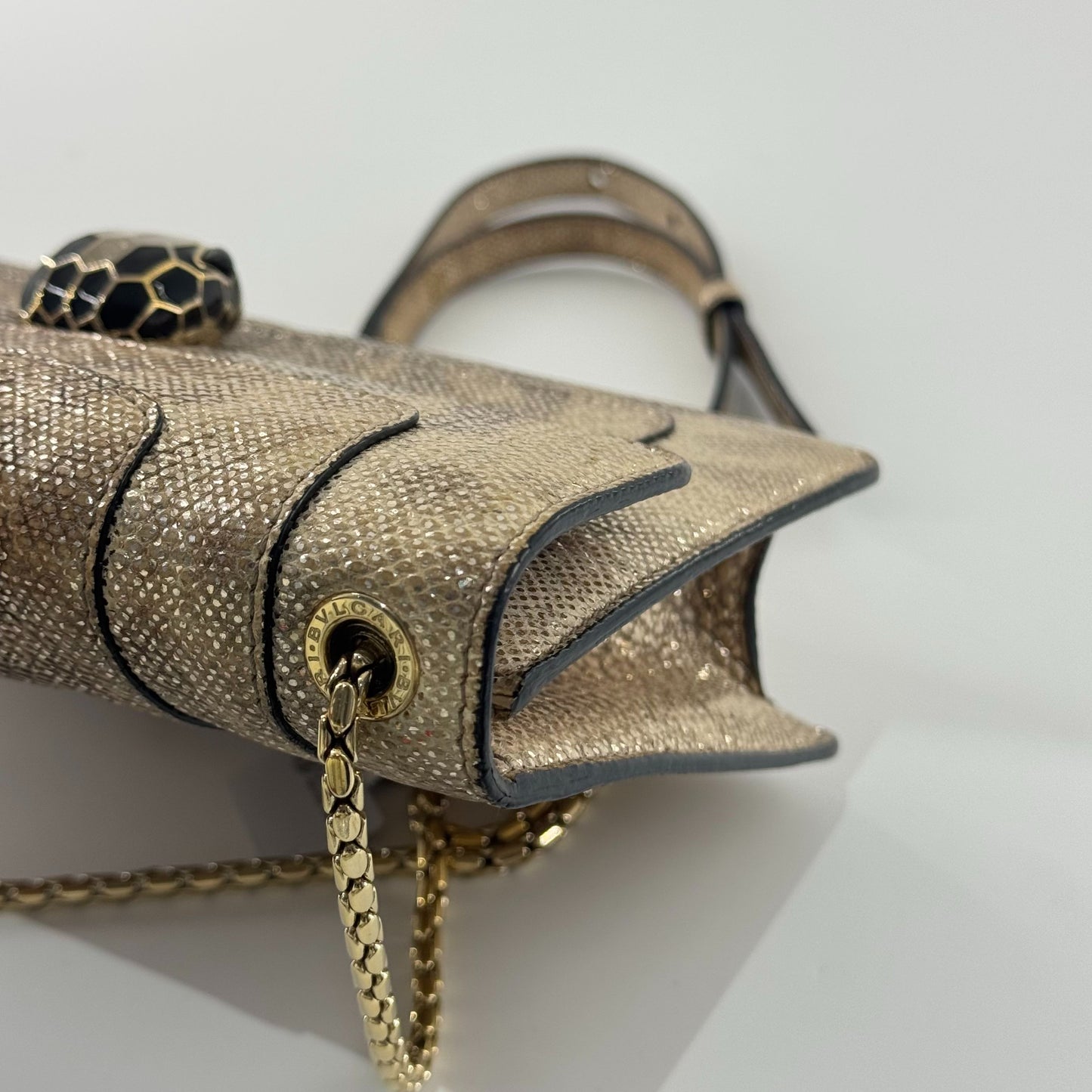 Bvlgari - Serpenti Forever Flap Bag - Exotic leathers - Python - Multicolour - (mini)