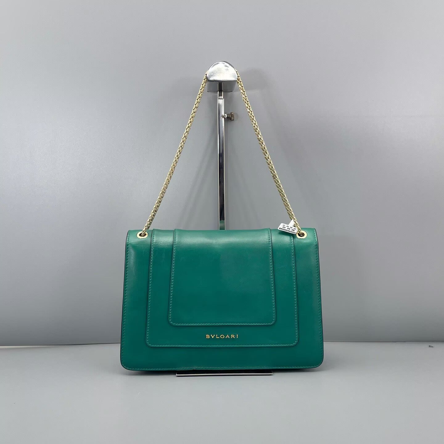 Bvlgari - Serpenti Forever Flap Bag - Leather - Green - (medium)